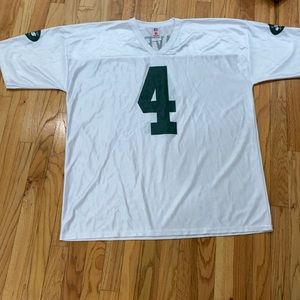 Brett favre jets jersey all white number 4